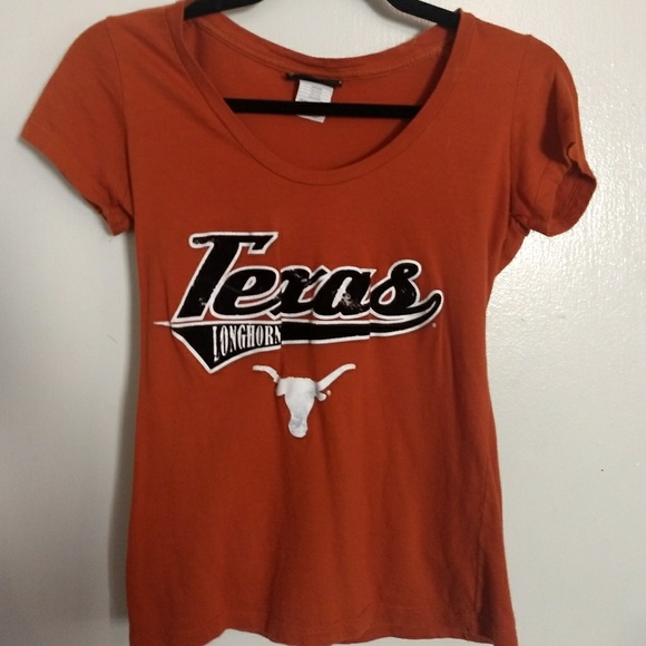 Texas Longhorns Scoopneck T Shirt - Picture 1 of 2